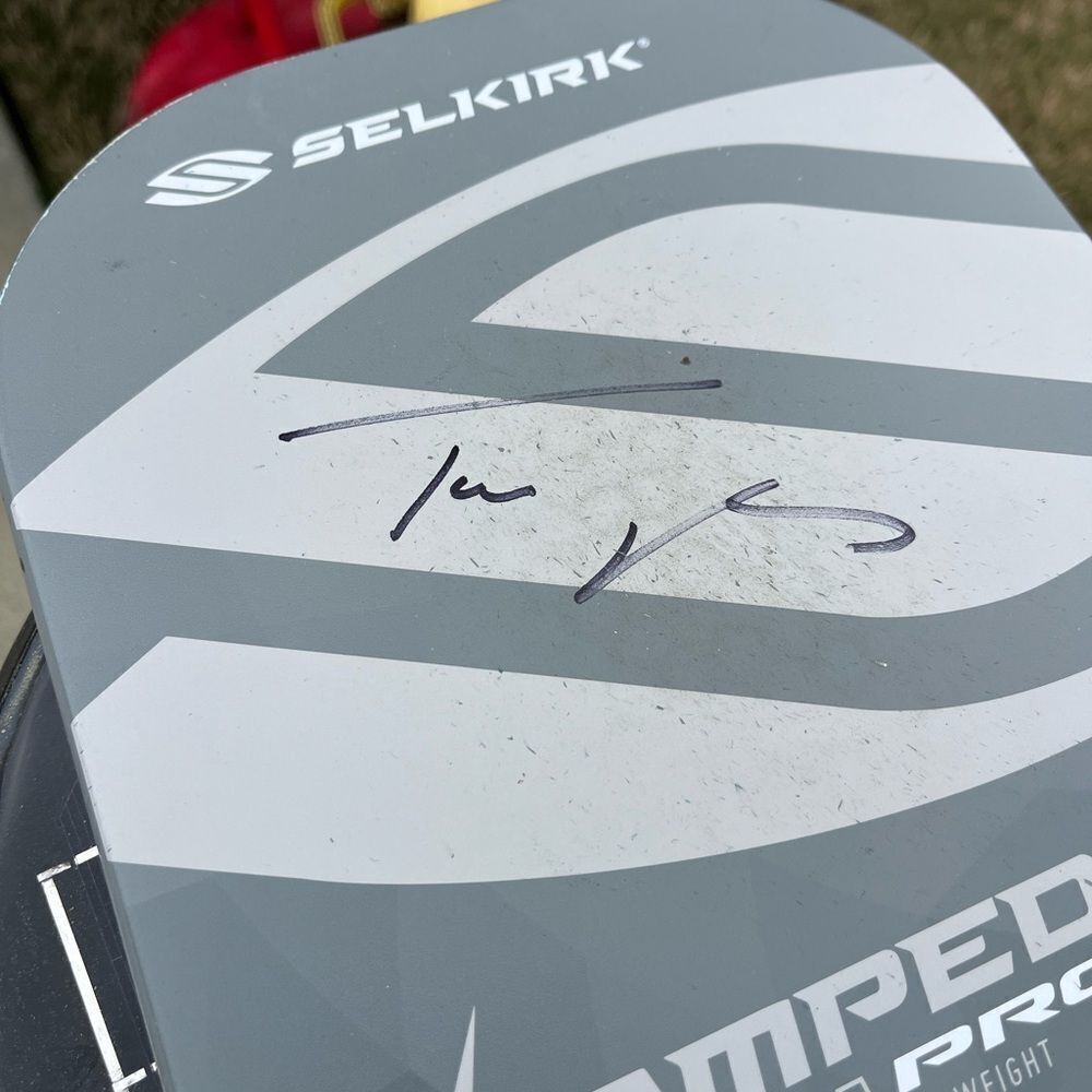 Selkirk Amped Invikta Pro Air Pickleball Paddle-Tyson McGuffin Signed Autograph